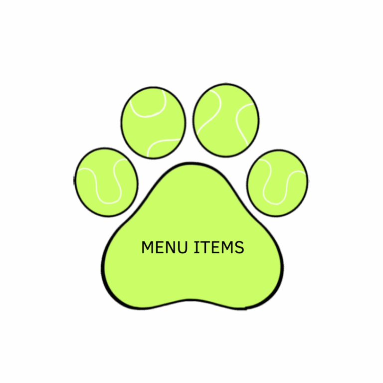 Puppachinos Food items